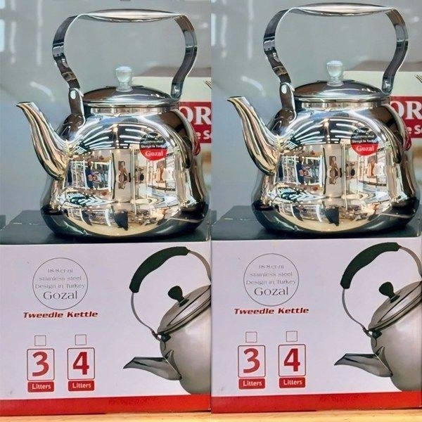 کتری استیل گوزل وارداتی درجه یک GOZAL