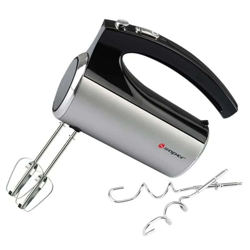 همزن دستی ساپر 300 وات 5 سرعته پره استیل مدل SHM-450S
